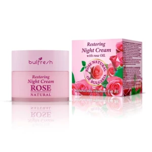 Odmładzający krem na noc Rose Natural 50ML