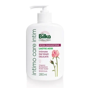Nawilżający żel do higieny intymnej  z Organiczną Wodą Różaną 280ML